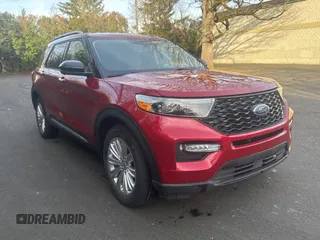 2020 Ford Explorer Limited with VIN 1FM5K8FW9LGA00225, listed as a Copart auction lot 42375415 with 39,042 mi miles and Salvage Title. Bid and sale history available at carsss.com. Image 1.