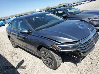 2021 Volkswagen Jetta SEL with VIN 3VWE57BU6MM052524, listed as a Copart auction lot 55524055 with 64,748 mi miles and Salvage title. Bid and sale history available at DreamBid. Image 4.