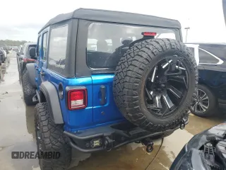 2022 Jeep Wrangler Unlimited Willys with VIN 1C4HJXDN0NW254617, listed as a Copart auction lot 74772844 with Not Provided miles and Non Repairable. Bid and sale history available at DreamBid. Image 6.