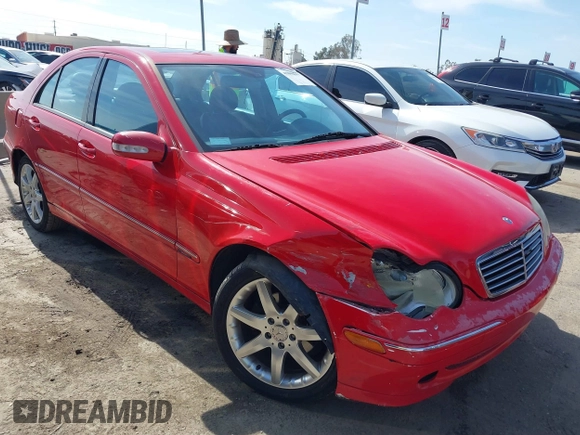 2003 Mercedes-Benz C 230 Kompressor with VIN WDBRF40JX3A528518, listed as a IAAI auction lot 41612557 with 104,905 mi miles and . Bid and sale history available at DreamBid. Image 1.