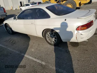 1992 Lexus SC with VIN JT8UZ30C0N0001321, listed as a Copart auction lot 42891214 with 186,270 mi miles and Salvage Title. Bid and sale history available at carsss.com. Image 2.
