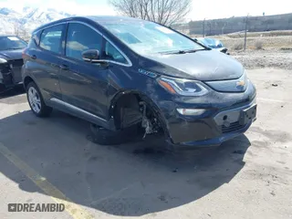 2017 Chevrolet Bolt EV LT with VIN 1G1FW6S09H4181749, listed as a IAAI auction lot 41803701 with 95,282 mi miles. Bid and sale history available at carsss.com. Image 1.