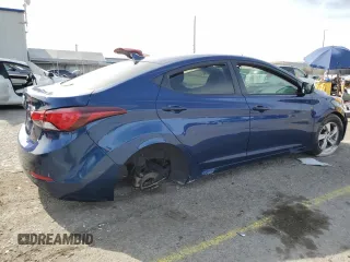 2015 Hyundai Elantra SE with VIN 5NPDH4AE0FH583712, listed as a Copart auction lot 52386265 with Not Provided miles and Salvage Title. Bid and sale history available at DreamBid. Image 3.