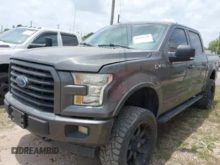 2017 Ford F-150 XL with VIN 1FTEW1EF6HKD40423, listed as a IAAI auction lot 42142735 with 155,675 mi miles. Bid and sale history available at carsss.com. Image 2.