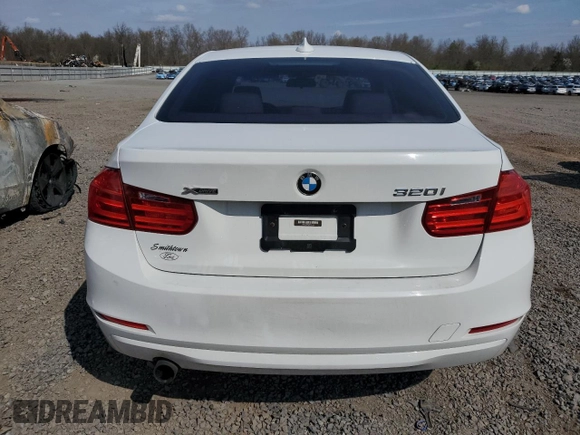2013 BMW 3 Series 320i xDrive with VIN WBA3C3C5XDF980169, listed as a Copart auction lot 52717675 with 119,297 mi miles and Salvage title. Bid and sale history available at DreamBid. Image 6.