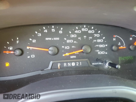 2004 Ford Econoline Cargo with VIN 1FTRE14W14HA39538, listed as a Copart auction lot 78675864 with 252,454 mi miles and Salvage Title. Bid and sale history available at carsss.com. Image 9.
