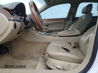 2007 Audi A8 L 4.2L with VIN WAUMV44E37N001895, listed as a Copart auction lot 80737364 with 0 mi miles and Salvage Title. Bid and sale history available at carsss.com. Image 7.
