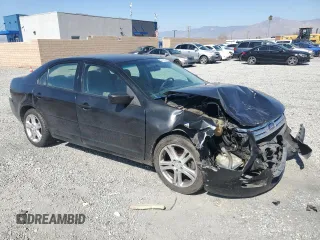 2006 Ford Fusion S with VIN 3FAFP06Z36R195389, listed as a Copart auction lot 46903095 with 127,284 mi miles and Salvage Title. Bid and sale history available at DreamBid. Image 4.