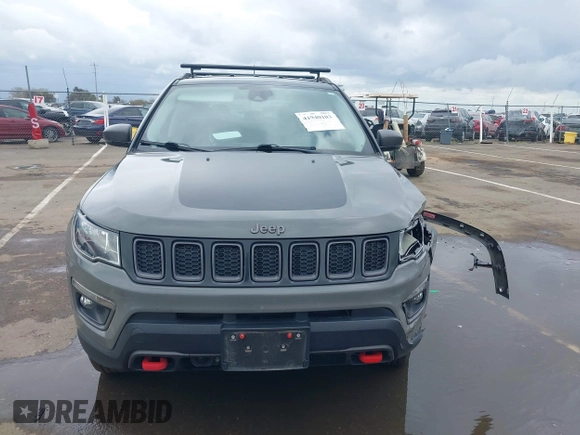 2021 Jeep Compass Trailhawk с VIN 3C4NJDDB0MT512095, выставлен на аукционе IAAI как лот 41940103 с пробегом 78 655 миль миль и . История ставок и продаж доступна на DreamBid. Изображение 13.