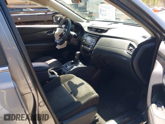 2017 Nissan Rogue SV with VIN KNMAT2MV6HP523443, listed as a IAAI auction lot 41995707 with 148,878 mi miles and . Bid and sale history available at carsss.com. Image 5.