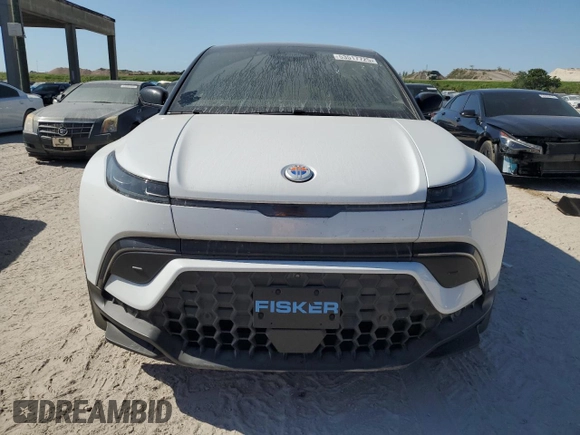 2023 Fisker Ocean Extreme z VIN VCF1EBU26PG007775, wystawiony jako Copart lot #58101265 z przebiegiem Nie podano mil oraz Szkody całkowita. Historia ofert i sprzedaży dostępna na DreamBid. Obrazek 5.