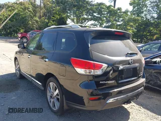 2014 Nissan Pathfinder S with VIN 5N1AR2MMXEC726646, listed as a IAAI auction lot 42729339 with 125,225 mi miles and . Bid and sale history available at DreamBid. Image 3.