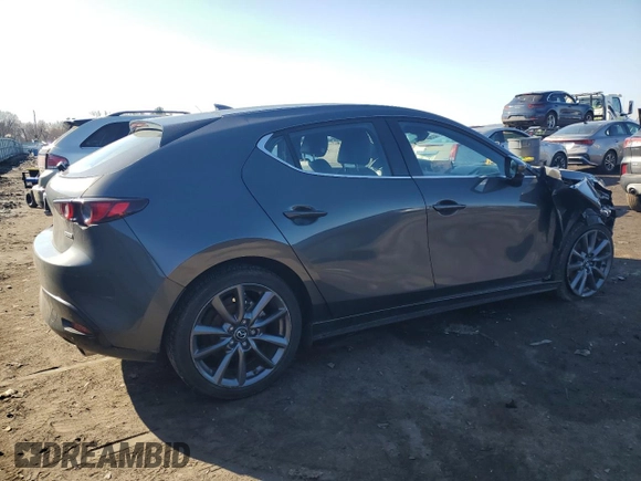 2020 Mazda 3 Preferred with VIN JM1BPBMM5L1168521, listed as a Copart auction lot 46648275 with 33,088 mi miles and Salvage Title. Bid and sale history available at DreamBid. Image 3.