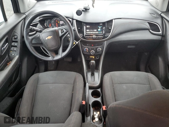 2017 Chevrolet Trax LS with VIN KL7CJNSBXHB129513, listed as a Copart auction lot 88544705 with 87,508 mi miles and Salvage Title. Bid and sale history available at carsss.com. Image 8.