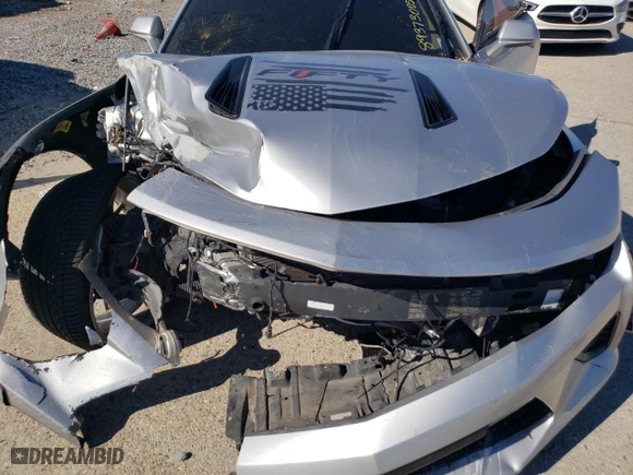 2017 Chevrolet Camaro 1SS with VIN 1G1FF3D77H0166005, listed as a Copart auction lot 89373005 with 0 mi miles and Salvage Title. Bid and sale history available at carsss.com. Image 11.