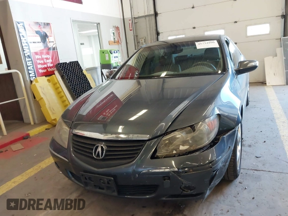 2006 Acura RL with VIN JH4KB165X6C006146, listed as a IAAI auction lot 41734990 with 172,362 mi miles and . Bid and sale history available at DreamBid. Image 13.