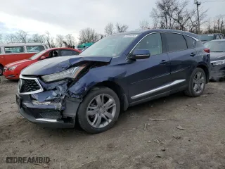 2019 Acura RDX w/Advance Pkg with VIN 5J8TC2H74KL004301, listed as a Copart auction lot 87239754 with 137,248 mi miles and Salvage Title. Bid and sale history available at carsss.com. Image 1.