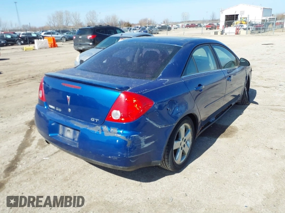 2007 Pontiac G6 GT with VIN 1G2ZH58N974256318, listed as a IAAI auction lot 41780431 with 202,994 mi miles. Bid and sale history available at carsss.com. Image 4.