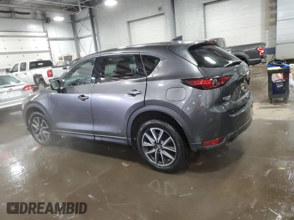 2018 Mazda CX-5 S Premium with VIN JM3KFBDM3J1425246, listed as a Copart auction lot 89319745 with 73,294 mi miles and Salvage Title. Bid and sale history available at DreamBid. Image 2.