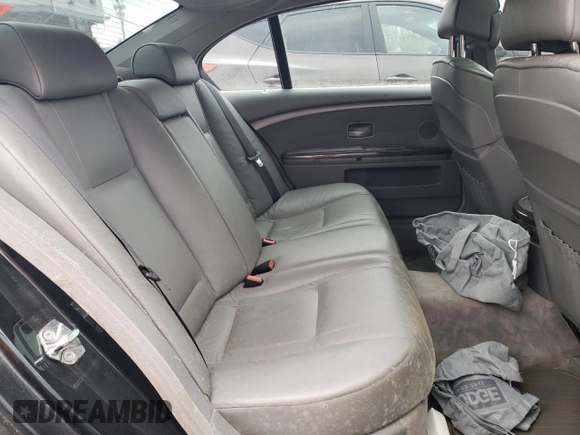 2002 BMW 7 Series 745Li with VIN WBAGN63482DR06178, listed as a Copart auction lot 48084225 with Not Provided miles and Clean Title. Bid and sale history available at carsss.com. Image 10.