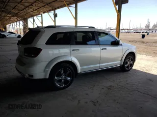 2015 Dodge Journey Crossroad with VIN 3C4PDCGG9FT631347, listed as a Copart auction lot 53991675 with 77,084 mi miles and Salvage Title. Bid and sale history available at DreamBid. Image 3.