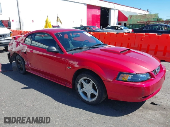 2001 Ford Mustang GT Deluxe with VIN 1FAFP42X61F110157, listed as a IAAI auction lot 42055270 with 83,692 mi miles and . Bid and sale history available at DreamBid. Image 1.