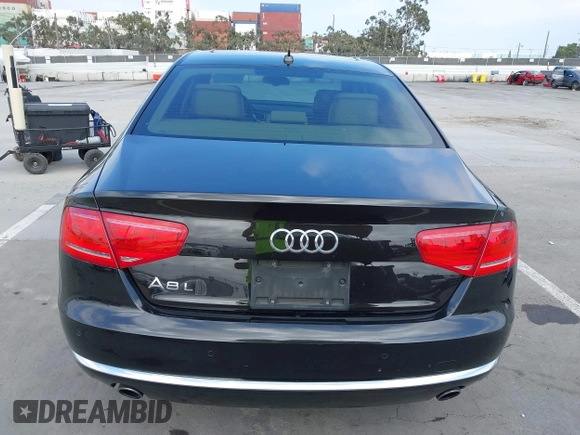 2013 Audi A8 3.0L with VIN WAURGAFD3DN005931, listed as a IAAI auction lot 42461062 with 113,899 mi miles and . Bid and sale history available at DreamBid. Image 16.