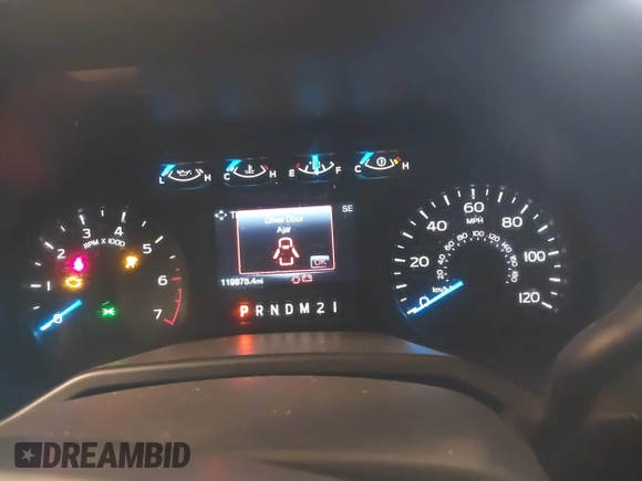 2016 Ford F-150 XLT with VIN 1FTEX1EP5GFD28230, listed as a IAAI auction lot 41895052 with 119,875 mi miles and . Bid and sale history available at carsss.com. Image 7.
