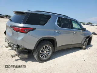 2023 Chevrolet Traverse LT Cloth с VIN 1GNERGKW7PJ341137, выставлен на аукционе Copart как лот 56052705 с пробегом 29 621 миль миль и Списание • Salvage title. История ставок и продаж доступна на DreamBid. Изображение 3.