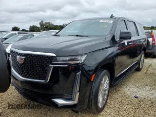2022 Cadillac Escalade z VIN 1GYS3KKLXNR347058, wystawiony jako Copart lot #74548504 z przebiegiem Nie podano mil oraz Nie do naprawy. Historia ofert i sprzedaży dostępna na DreamBid. Obrazek 1.
