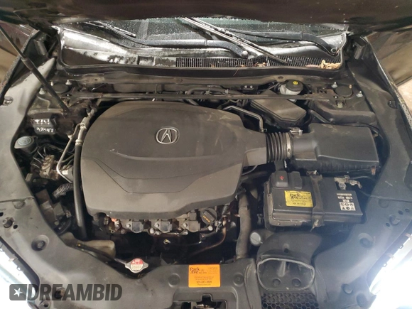 2015 Acura TLX V6 Tech with VIN 19UUB3F5XFA003332, listed as a Copart auction lot 47840065 with 50,201 mi miles and Salvage Title. Bid and sale history available at carsss.com. Image 11.