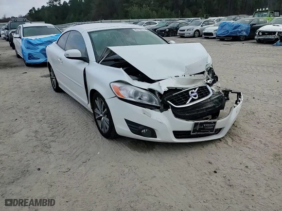 2013 Volvo C70 T5 with VIN YV1672MC5DJ142540, listed as a Copart auction lot 85769214 with 100,868 mi miles and Salvage Title. Bid and sale history available at carsss.com. Image 11.