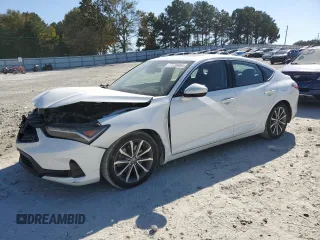 2023 Acura Integra with VIN 19UDE4H21PA016634, listed as a Copart auction lot 77728484 with 22,402 mi miles and Salvage Title. Bid and sale history available at DreamBid. Image 1.