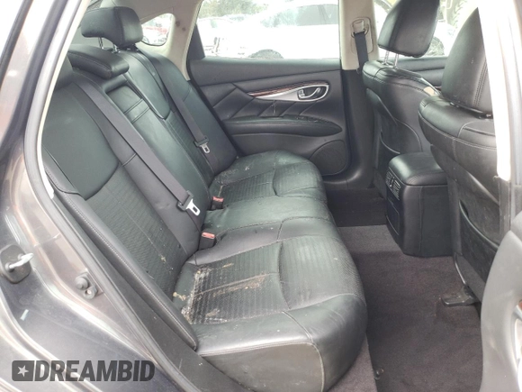 2012 Infiniti M37 with VIN JN1BY1AP1CM334623, listed as a Copart auction lot 88463105 with 132,241 mi miles and Salvage Title. Bid and sale history available at carsss.com. Image 10.