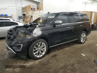2018 Ford Expedition Platinum with VIN 1FMJU1MT1JEA07588, listed as a Copart auction lot 87617425 with 0 mi miles and Salvage Title. Bid and sale history available at carsss.com. Image 1.