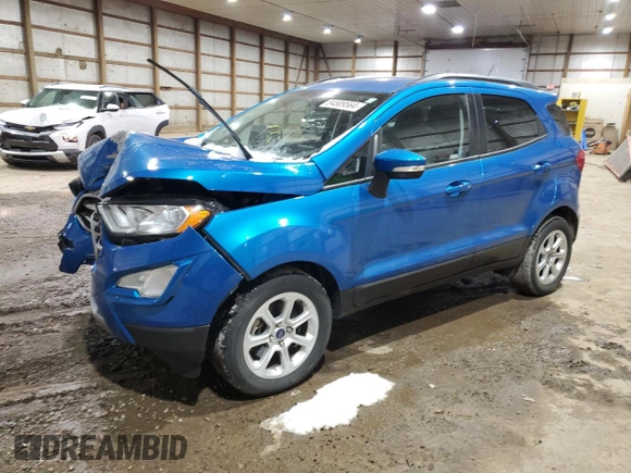 2018 Ford EcoSport SE z VIN MAJ3P1TE5JC206152, wystawiony jako Copart lot #84509564 z przebiegiem 16 825 mil mil oraz Szkoda całkowita • Salvage title. Historia ofert i sprzedaży dostępna na DreamBid. Obrazek 1.