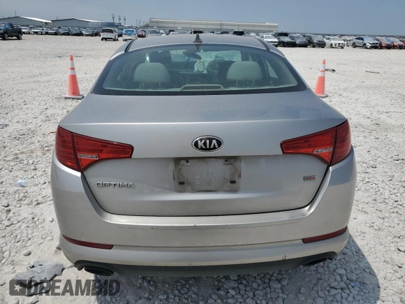 2013 Kia Optima LX with VIN KNAGM4A75D5375586, listed as a Copart auction lot 53297705 with Not Provided miles and Salvage Title. Bid and sale history available at carsss.com. Image 6.