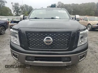 2018 Nissan Titan XD PRO-4X with VIN 1N6BA1F46JN515351, listed as a Copart auction lot 79628154 with 140,380 mi miles and Salvage Title. Bid and sale history available at carsss.com. Image 5.