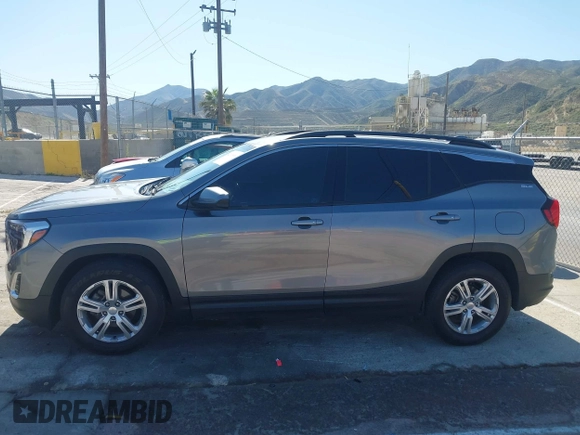 2020 GMC Terrain SLE with VIN 3GKALMEV0LL110856, listed as a IAAI auction lot 42110806 with 54,663 mi miles and . Bid and sale history available at carsss.com. Image 14.
