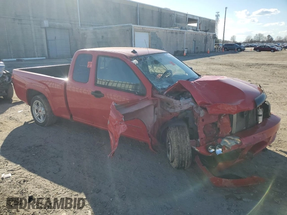 2004 Chevrolet Colorado LS ZQ8 with VIN 1GCCS196648169287, listed as a Copart auction lot 46291145 with 131,132 mi miles and Salvage Title. Bid and sale history available at carsss.com. Image 4.