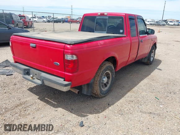 2001 Ford Ranger XL with VIN 1FTYR14U91PA49539, listed as a IAAI auction lot 42149219 with 193,596 mi miles. Bid and sale history available at carsss.com. Image 4.