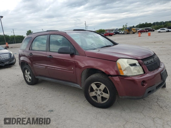 2007 Chevrolet Equinox LS with VIN 2CNDL13F476026547, listed as a Copart auction lot 65640744 with 177,385 mi miles and Salvage Title. Bid and sale history available at carsss.com. Image 4.