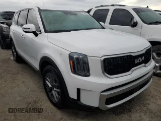2023 Kia Telluride LX with VIN 5XYP24GC9PG329168, listed as a Copart auction lot 76594484 with Not provided miles and Salvage title. Bid and sale history available at DreamBid. Image 4.