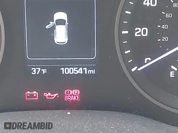 2017 Hyundai Tucson SE with VIN KM8J3CA45HU272171, listed as a IAAI auction lot 41801230 with 100,541 mi miles. Bid and sale history available at carsss.com. Image 16.