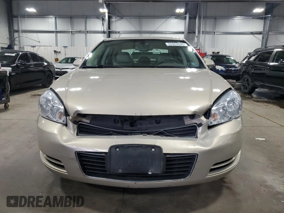 2008 Chevrolet Impala LT with VIN 2G1WT58KX81335621, listed as a Copart auction lot 52862045 with 184,058 mi miles and Salvage Title. Bid and sale history available at DreamBid. Image 5.
