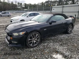 2016 Ford Mustang GT Premium with VIN 1FATP8FFXG5301512, listed as a Copart auction lot 48320075 with 94,990 mi miles and Salvage title. Bid and sale history available at DreamBid. Image 1.