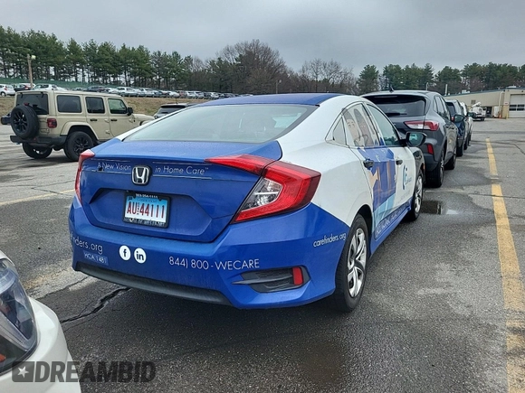 2017 Honda Civic LX with VIN 2HGFC2F58HH575889, listed as a IAAI auction lot 42285632 with 63,687 mi miles and . Bid and sale history available at DreamBid. Image 18.