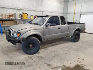 2002 Toyota Tacoma with VIN 5TEWN72N12Z058036, listed as a Copart auction lot 64585875 with 228,962 mi miles and Clean title. Bid and sale history available at DreamBid. Image 1.