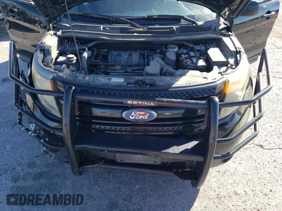 2015 Ford Utility Police Interceptor with VIN 1FM5K8AR9FGB98634, listed as a Copart auction lot 78644654 with 68,563 mi miles and Salvage Title. Bid and sale history available at carsss.com. Image 12.