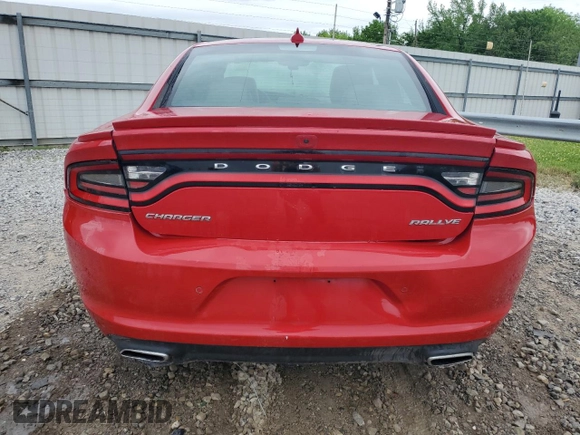 2016 Dodge Charger SXT with VIN 2C3CDXHG9GH188152, listed as a Copart auction lot 47401455 with 104,244 mi miles and Clean Title. Bid and sale history available at carsss.com. Image 6.